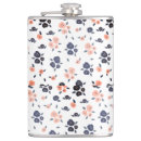 Search for pretty flasks Floral pattern