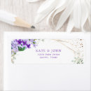 Search for gold confetti return address labels Celebration