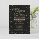 Search for gold dots invitations Black and gold