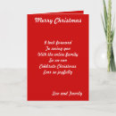Search for son and family christmas cards For her