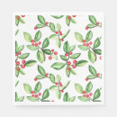 Search for green christmas party napkins White