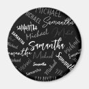 Search for gray pattern magnets White
