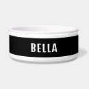 Search for black and white pet bowls Monochrome