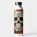 Search for day of the dead water bottles Bones