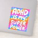 Search for superpowers stickers Adhd