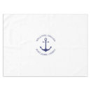 Search for boat tablecloths Anchor