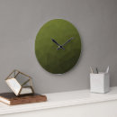 Search for olive green clocks Pattern