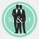 Search for two grooms stickers Gay
