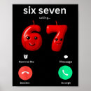 Search for phone number posters Funny number 67