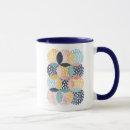 Search for geometric shapes pattern mugs Circles