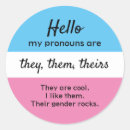 Search for them stickers Pronouns