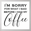 Search for black and white coffee posters Modern