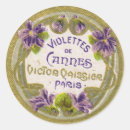 Search for vintage violet stickers Antique