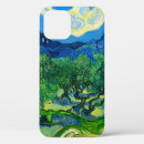 Search for trees landscape iphone cases Vincent van gogh