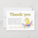 Search for baby chick thank you cards Watercolor