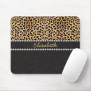 Search for leopard spots mousepads Girly