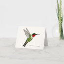 Search for ruby throated cards Hummingbird