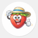 Search for cartoon strawberry stickers Funny