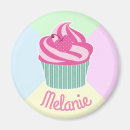 Search for colourful cupcake magnets Cute