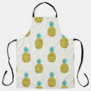 Search for pineapple illustration aprons Background