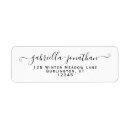 Search for modern bride return address labels Engagement