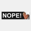 Search for nope bumper stickers President