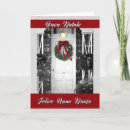 Search for front door wreath christmas cards Snow