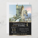 Search for unicorn castle invitations Party