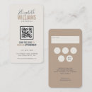 Search for neutral business cards Salon