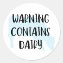 Search for lactose stickers Cow