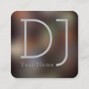 Search for night club business cards Modern