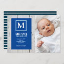 Search for nautical birth announcement cards Elegant