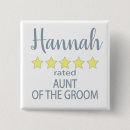Search for aunt badges Bridal party