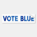 Search for blue bumper stickers vote