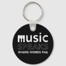 Search for speak round key rings Music
