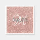 Search for rose gold placemats Monogrammed