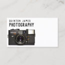 Search for analogue business cards Camera