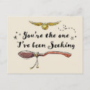 Search for snitches postcards Golden snitch