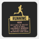 Search for funny jogging stickers Track and field