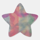 Search for colorful stars stickers Pink