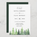 Search for mountain scene wedding invitations Simple
