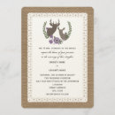 Search for burlap and purple wedding invitations Floral
