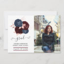 Search for rose gold graduation announcement cards Floral