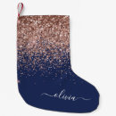 Search for pink and blue christmas stockings For her
