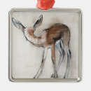 Search for antelope christmas tree decorations Gazelle