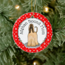 Search for hound dog christmas tree decorations For her