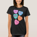 Search for valentine candy hearts tshirts Luv