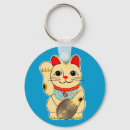 Search for maneki neko key rings Fortune