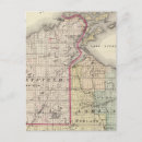Search for wisconsin shape postcards Map