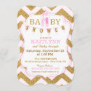 Search for ballet baby shower invitations Glitter